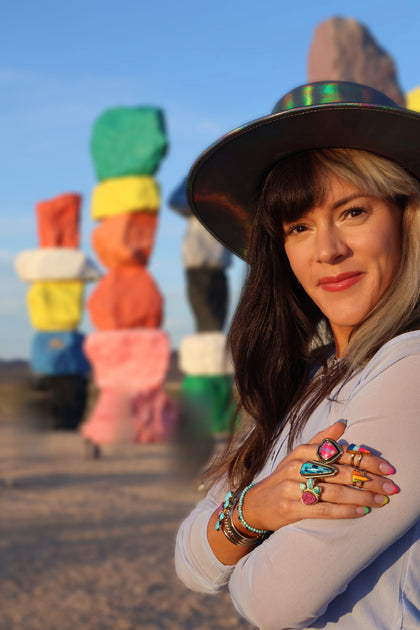 Vintage Pool Ball Adjustable Ring in Gold Alchemia