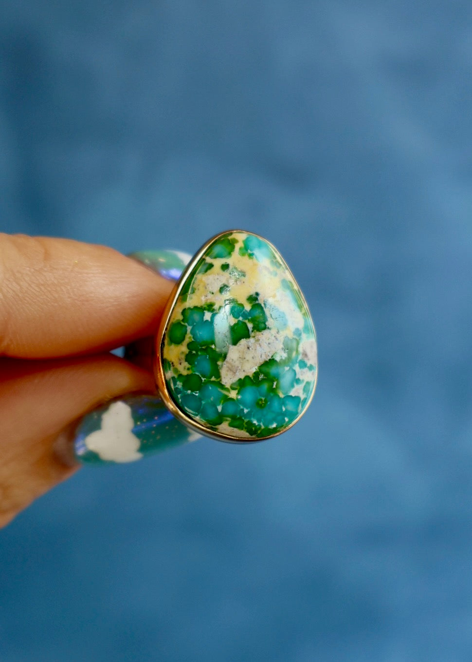 Sonoran Gold Turquoise Ring HP68