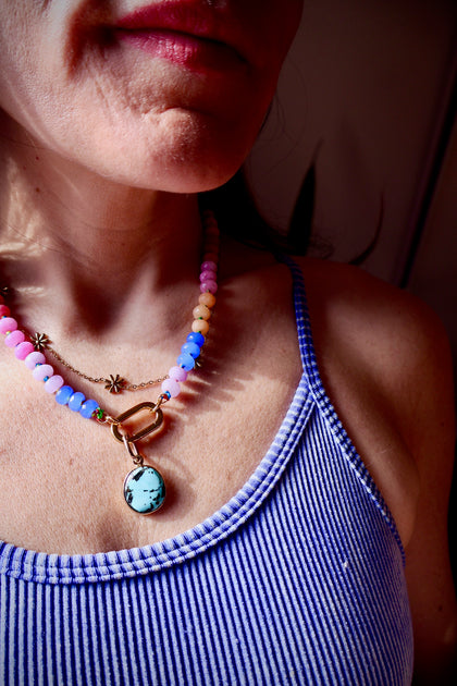 Cloud Mountain Turquoise Pendant