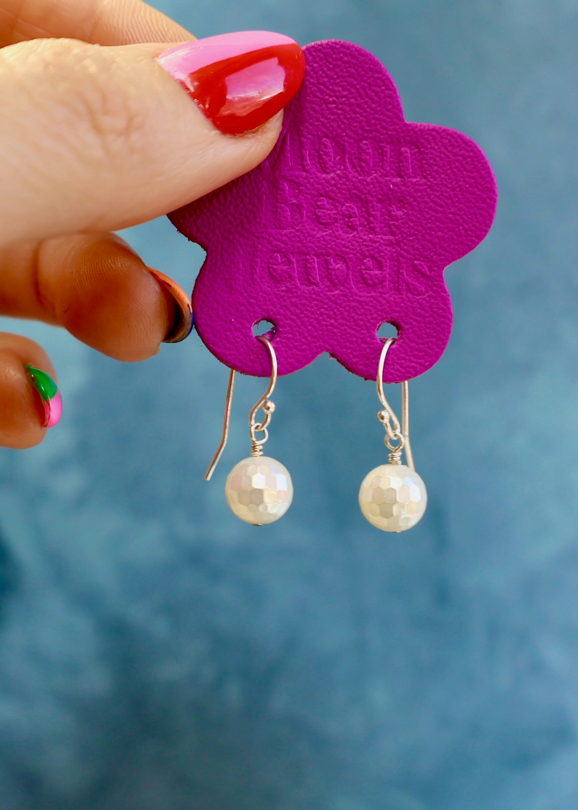 Disco-Pearl Earring HE37