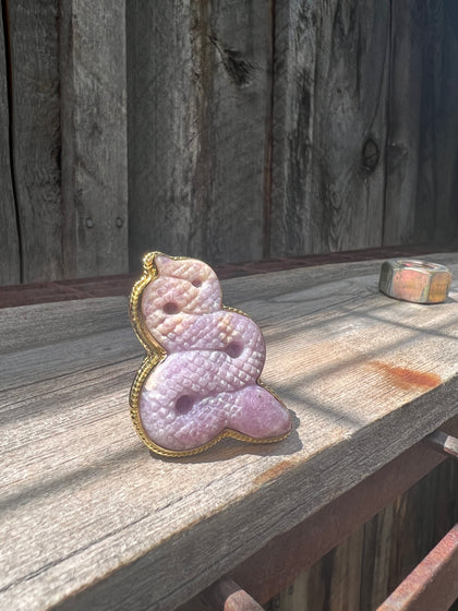 Anomaly Snake Ring in Gold Alchemia