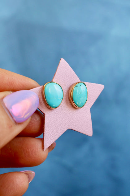 Blue Ridge Turquoise Studs