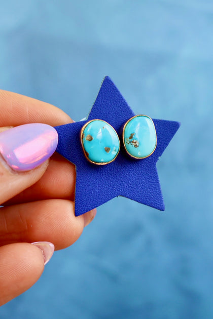 Blue Ridge Turquoise Studs