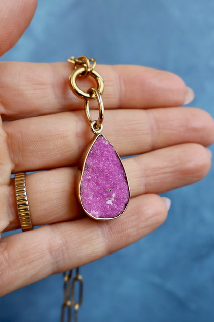 Cobalto Calicite Pendant Charm