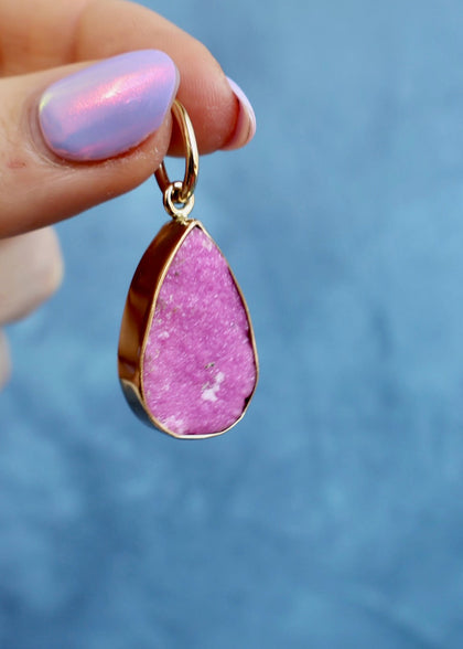 Cobalto Calicite Pendant Charm