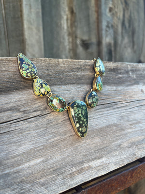 Cloud Mountain Turquoise Necklace #155