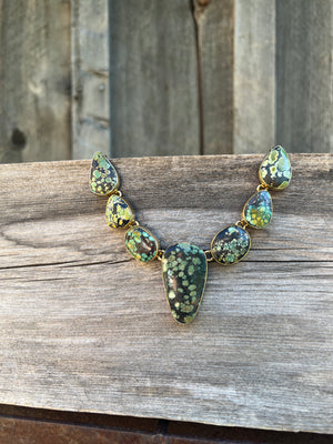 Cloud Mountain Turquoise Necklace #155
