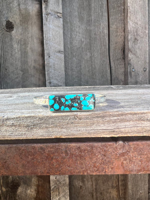Cloud Mountain Turquoise Cuff Bracelet in Sterling Silver #183
