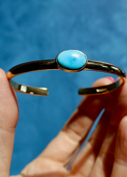 Blue Bird Turquoise Cuff Bracelet