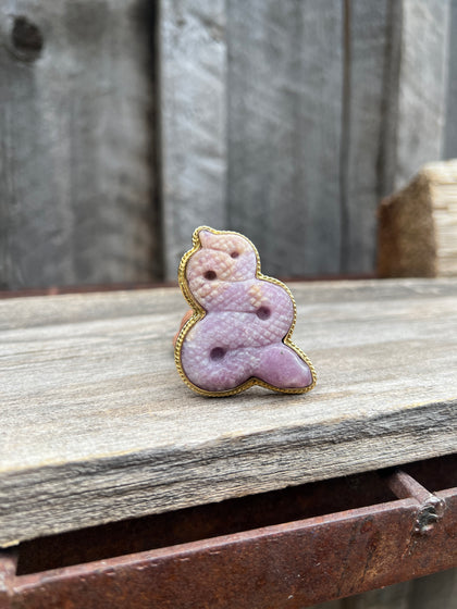 Anomaly Snake Ring in Gold Alchemia