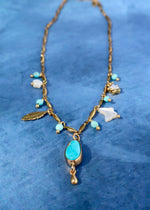 The Moon Bear Charm Necklace "The Dreamer"