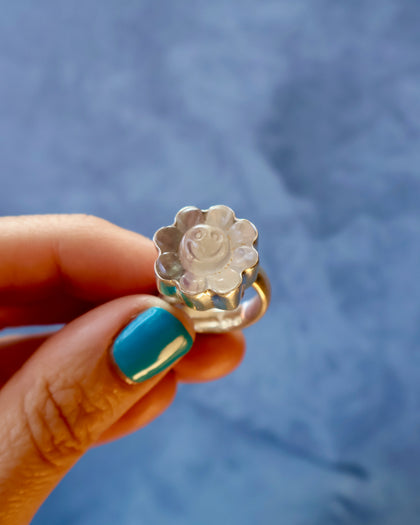 Colleen's Happy Go Lucky Ring Sterling Silver