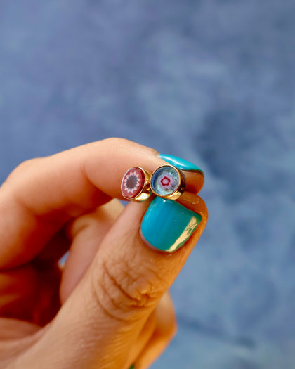 Flower Power Mismatched Studs