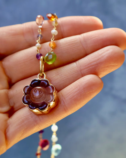 Colleen's Happy Go Lucky Necklace