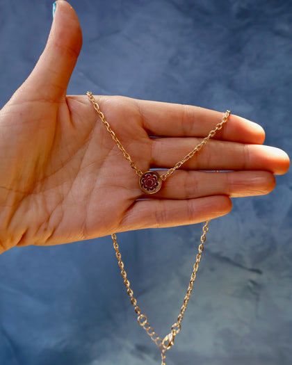 Flower Power Millefiori Necklace