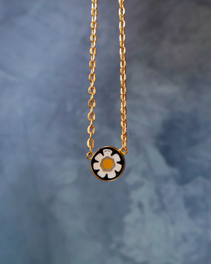 Flower Power Millefiori Necklace