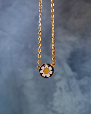 Flower Power Millefiori Necklace F28