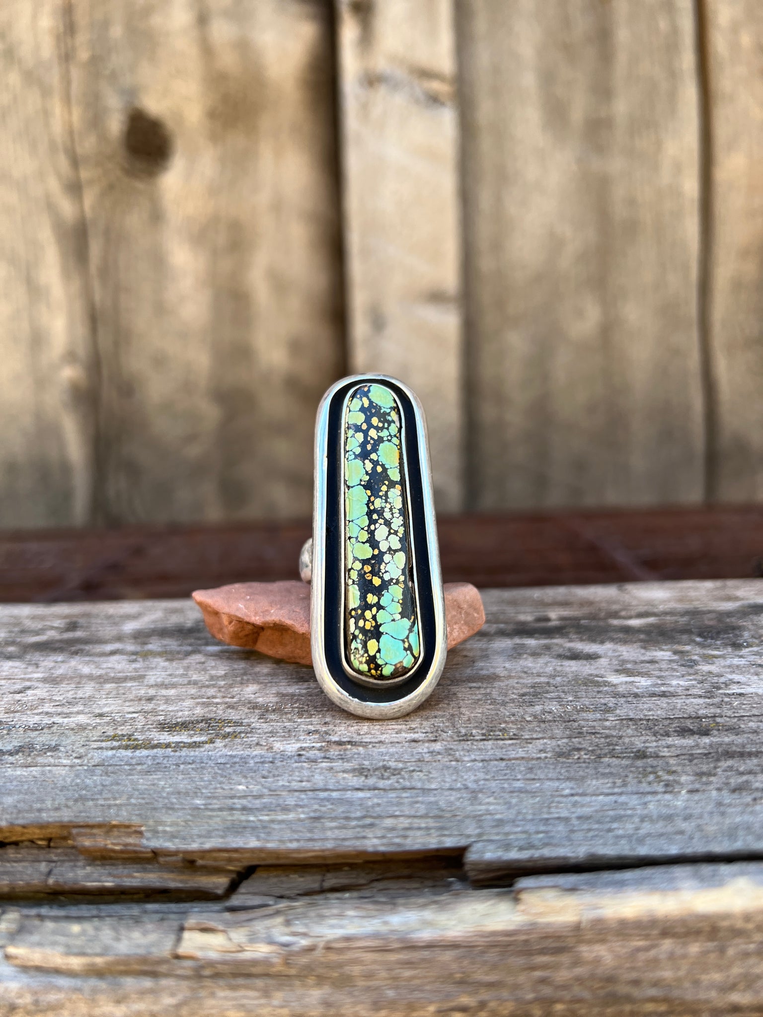 Cloud Mountain Shadow Box ring in Sterling Silver D5