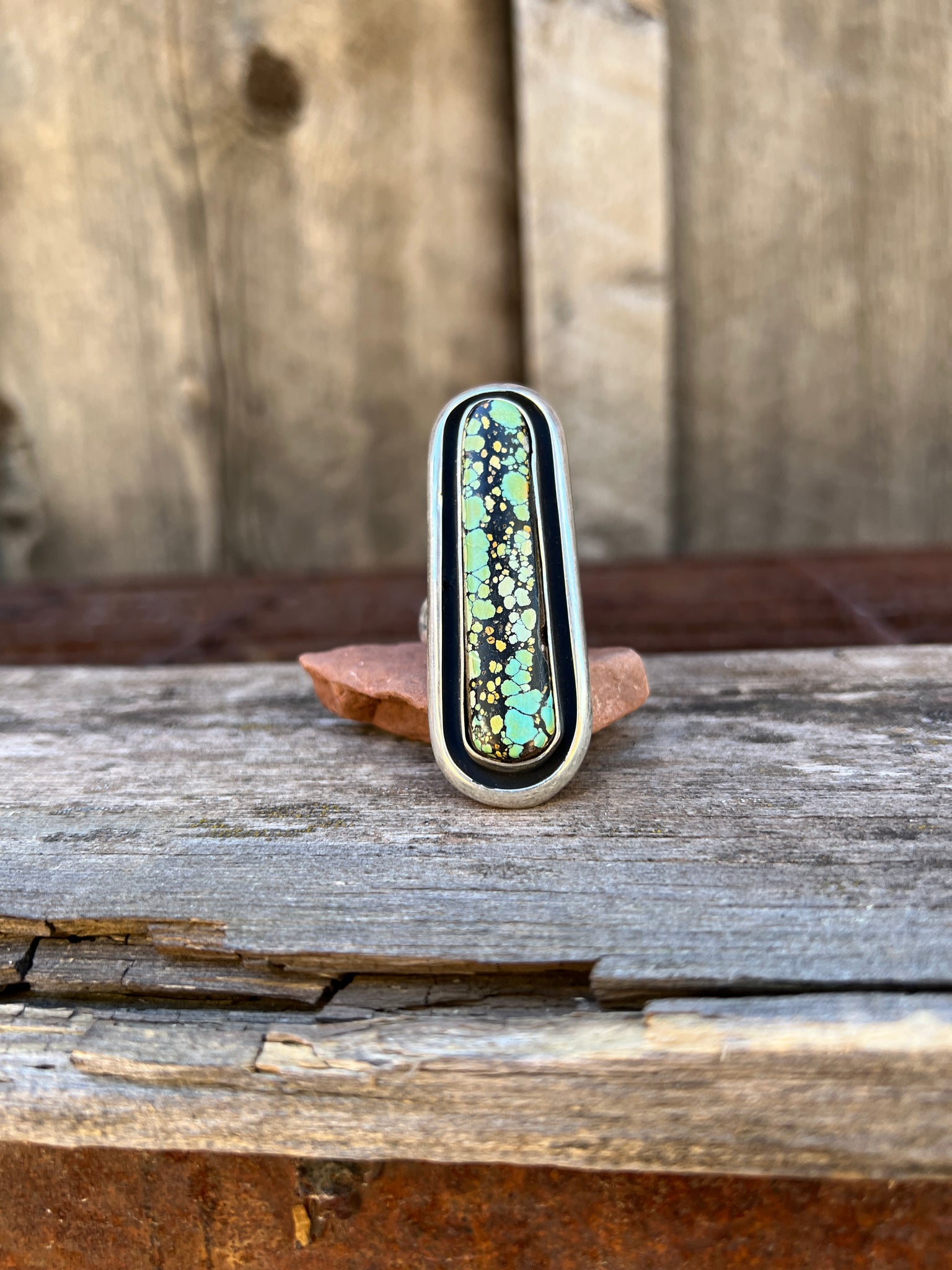 Cloud Mountain Shadow Box ring in Sterling Silver D5