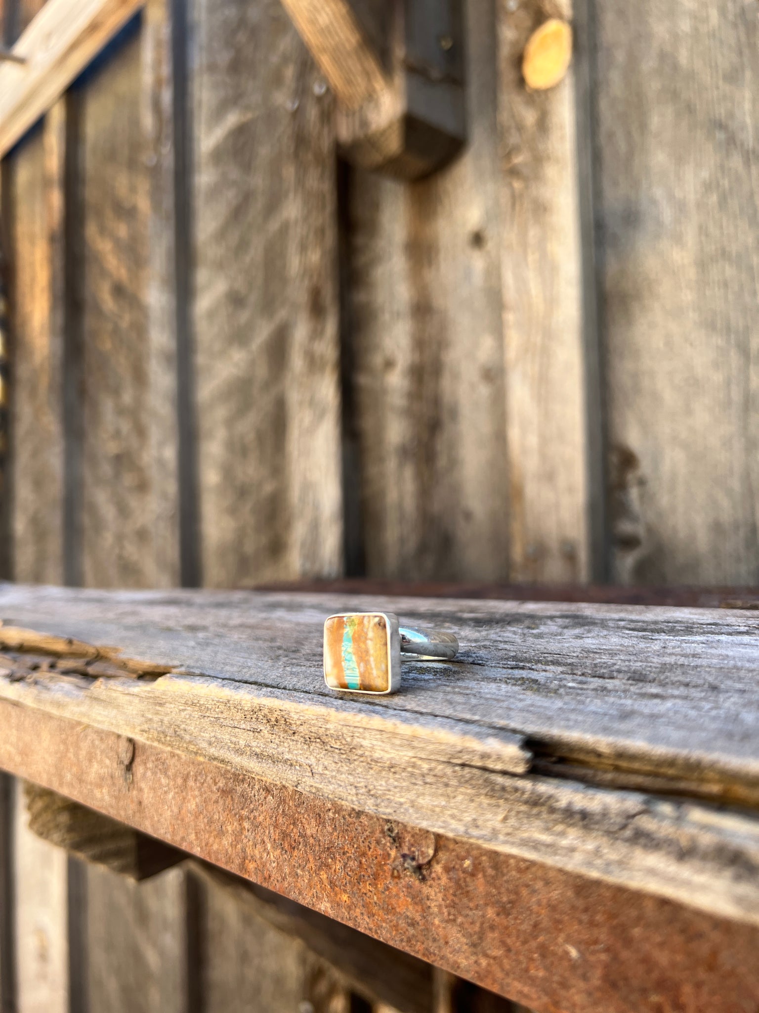 Royston Ribbom Ring in Sterling Silver D18