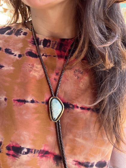 Golden Hour Bolo Varascite in Gold Alchemia