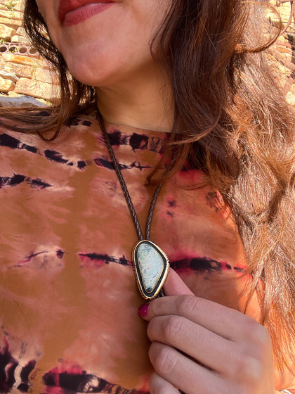 Golden Hour Bolo Varascite in Gold Alchemia