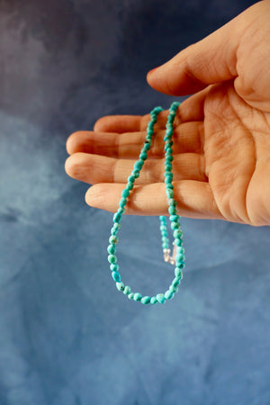 Campitos Turquoise Beaded Layering Necklace E38