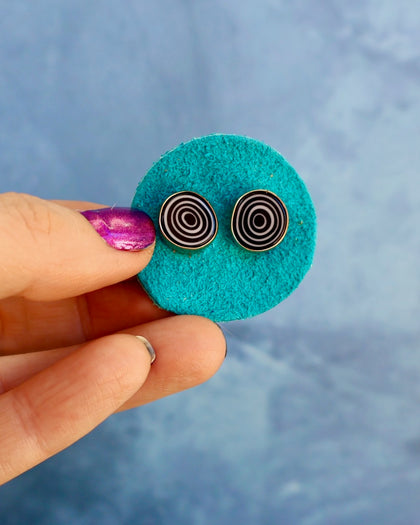 Twilight Zone Millefiori Earrings