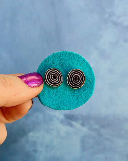 Twilight Zone Millefiori Earrings