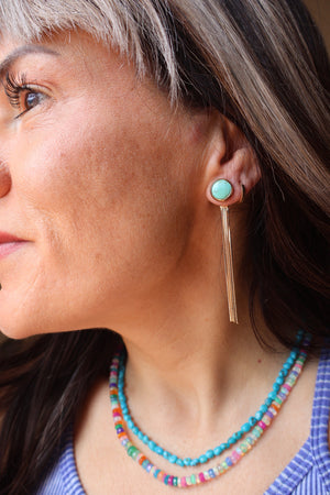 Campitos Turquoise Studs E42