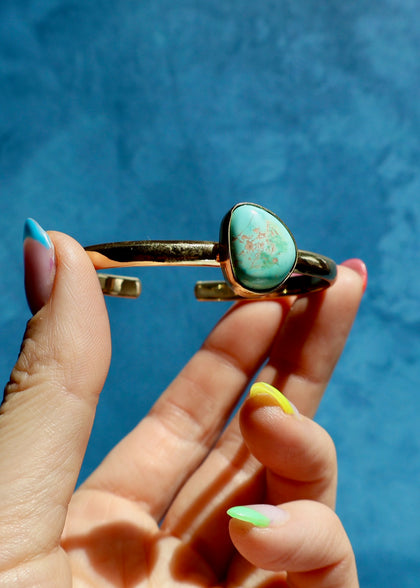 Royston Turquoise Stacker Cuff Bracelet