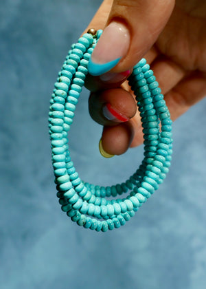 Turquoise Stretch Bracelet E74