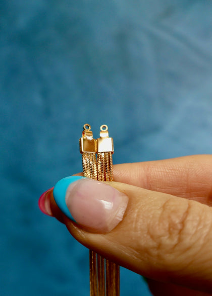 Sparkling Snake Chain Ear Jacket Add-On