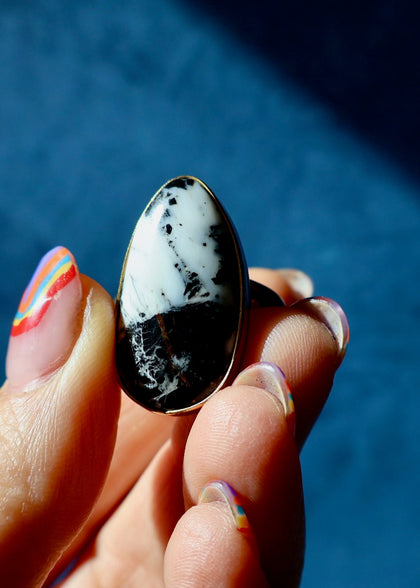 White Buffalo Sister Ring Gold Alchemia