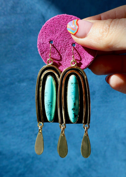 Rainbow Connection Teardrop Earrings