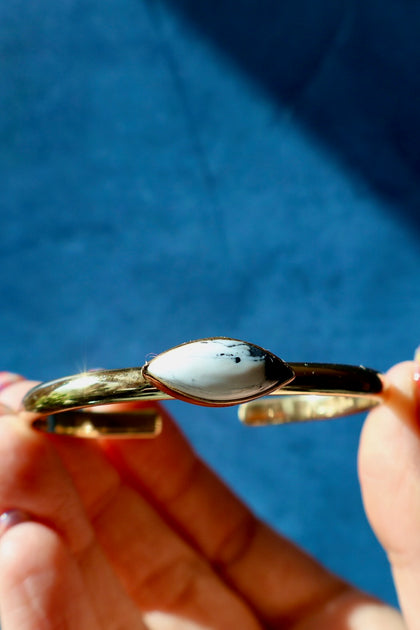 White Buffalo Stacking Cuff