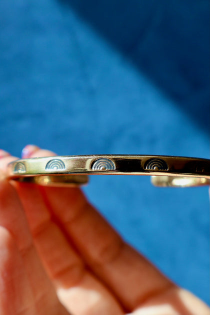 Rainbow Connection Cuff Stacker Bracelet