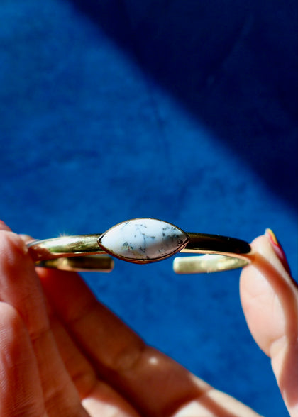 White Buffalo Stacking Cuff