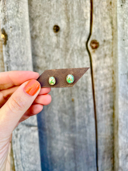 Sonoran Gold & Gold Alchemia Stud Earring