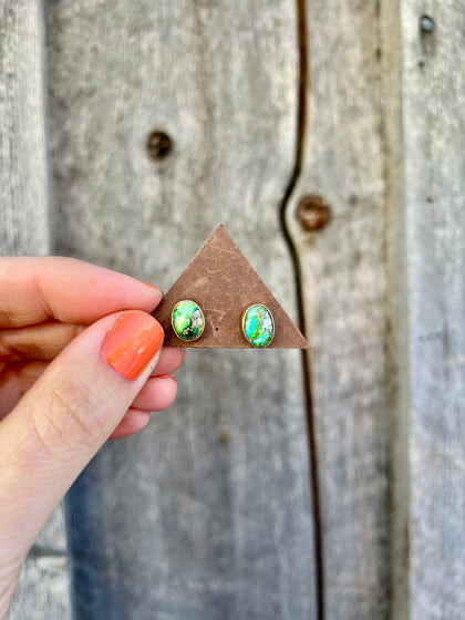 Sonoran Gold & Gold Alchemia Stud Earring