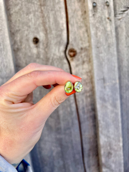 Sonoran Gold & Gold Alchemia Stud Earring