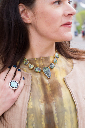 Cloud Mountain Turquoise Necklace #155