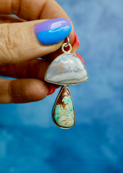 Day Tripper Mushroom *Pendant Only* Sterling Silver