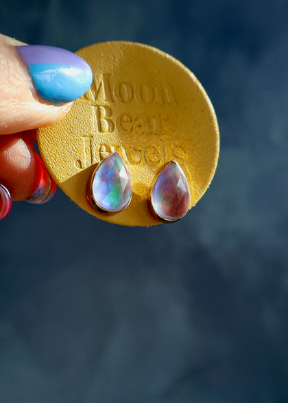 Aurora Opal Studs