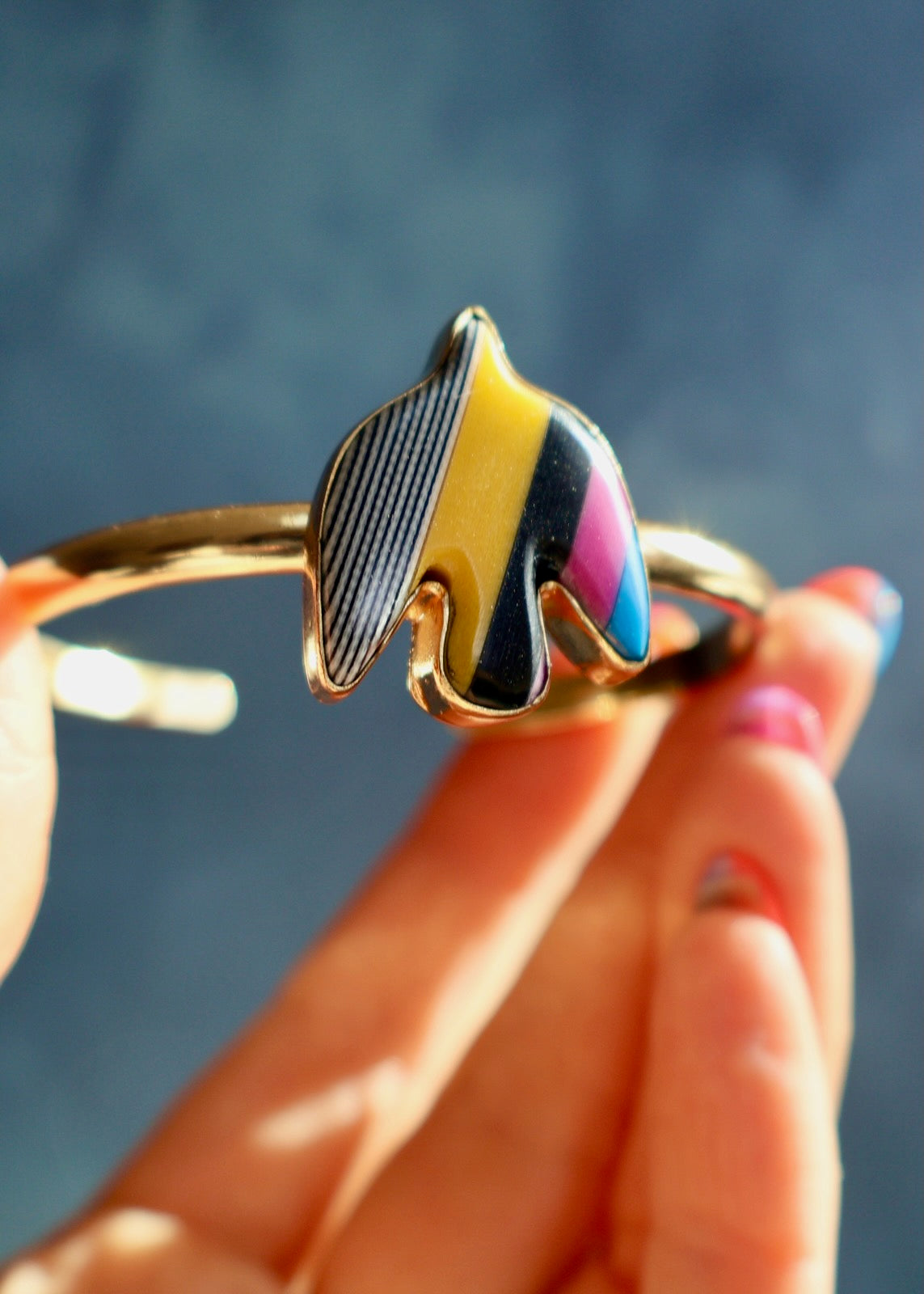 Day Tripper Bird Bracelet Vintage Pool DT16