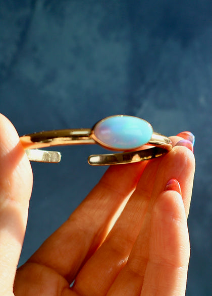 Aurora Opal Cuff Bracelet