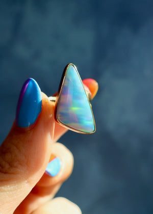 Aurora Opal &Gold Alchemia Ring DT30