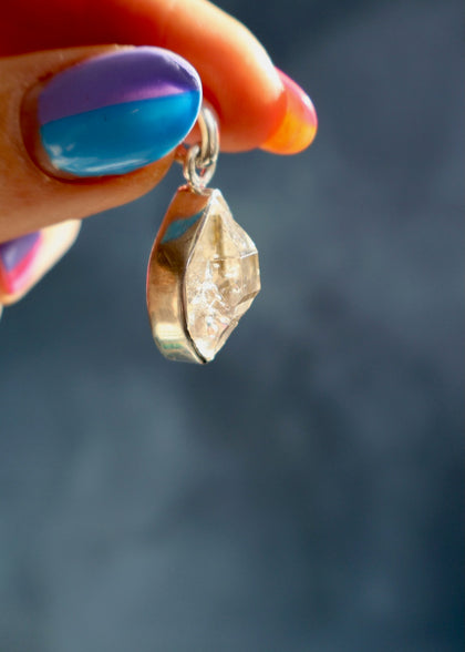 Herkimer Diamond & Sterling SIlver *Pendant Only*