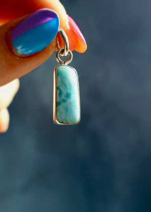 Larimar & Sterling SIlver *Pendant Only* DT74