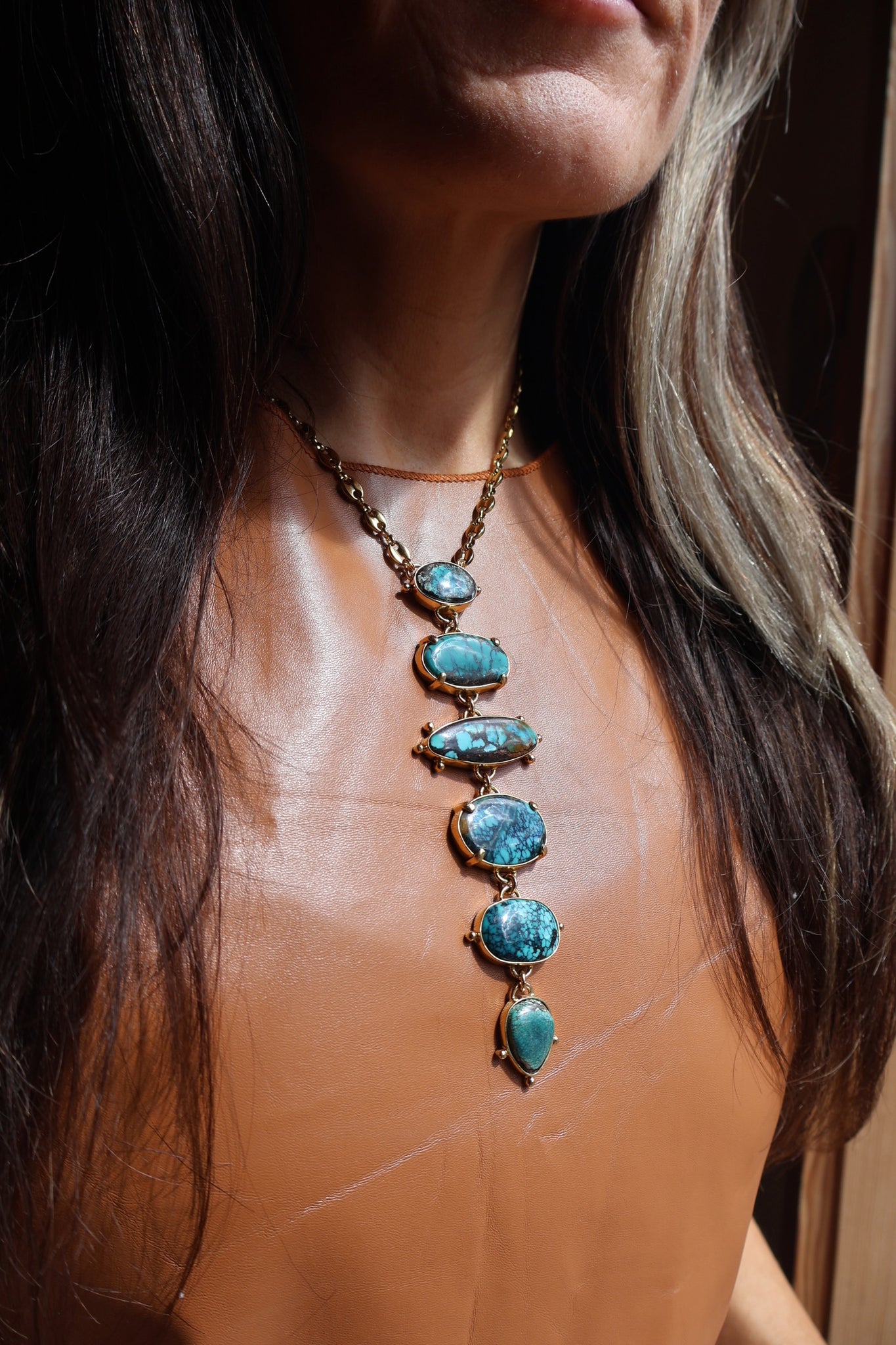 Electric Western "Necktie" Cloud Mountain Turquoise EW63